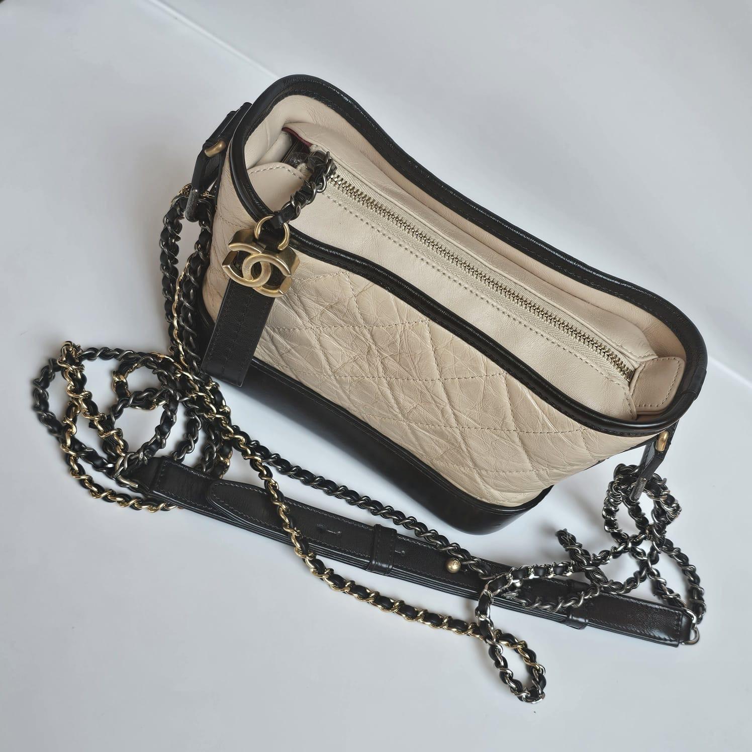 Women's or Men's 2019 Chanel Beige Small Gabrielle Bag