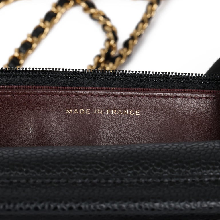 2019 Chanel Black Quilted Caviar Leather Wallet-on-Chain WOC at 1stDibs | chanel  woc 2019, chanel wallet on chain 2019, chanel black woc