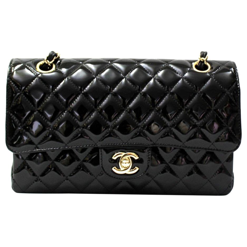 2019 Chanel Black Vernice 2.55 Bag