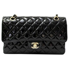 2019 Chanel Black Vernice 2.55 Bag