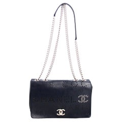 2019 Chanel Eyelet Flap Handbag