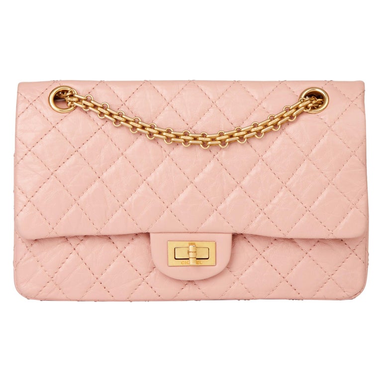 Chanel Ombre Rose Quilted Denim 2.55 Medium 225 Reissue Double Flap Aged  Gold Hardware, 2019 Available For Immediate Sale At Sotheby's