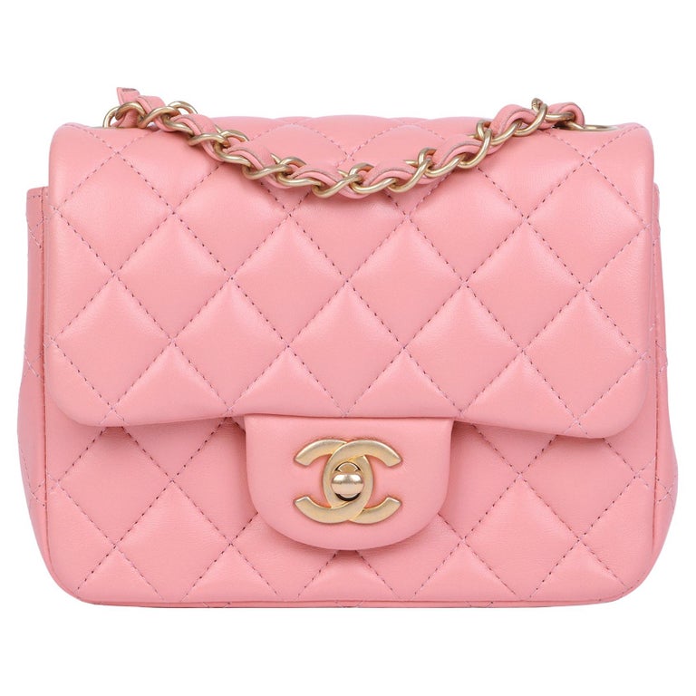 2019 Chanel Pink Quilted Lambskin Leather Mini Flap Bag At 1Stdibs | Chanel  Small Flap Bag 2019, Pink Chanel Bag Mini, 2019 Chanel Bags