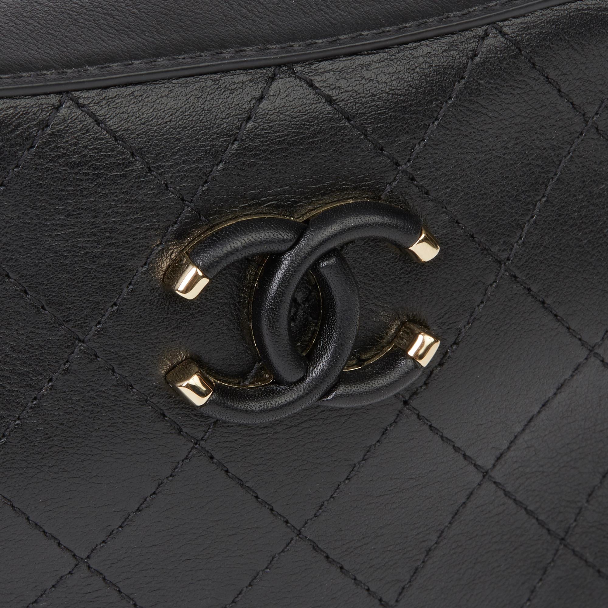 2019 Chanel Quilted Calfskin Mini Classic Camera Bag  1