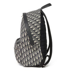 2019 Christian Dior Black Monogram Canvas Oblique Backpack