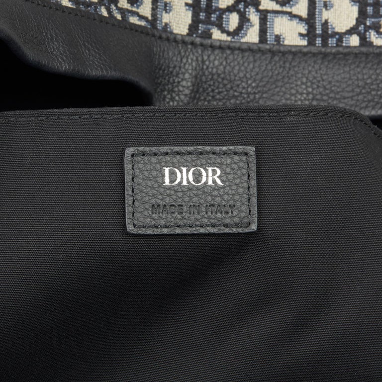 2019 Christian Dior Black Monogram Canvas Oblique Backpack at 1stDibs ...