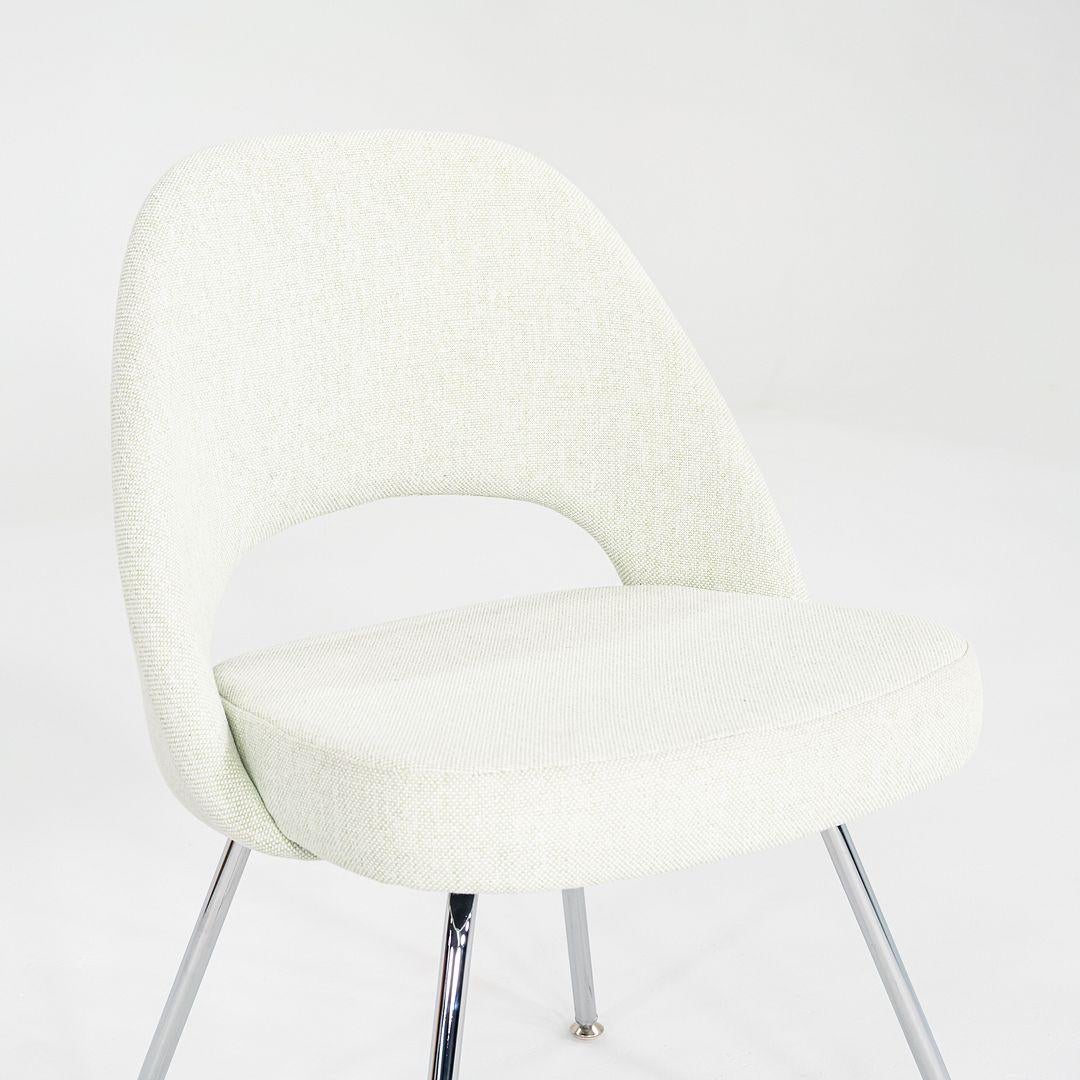 Acciaio 2019 Eero Saarinen per Knoll Sedia da pranzo direzionale senza braccioli in Greene & Greene in vendita