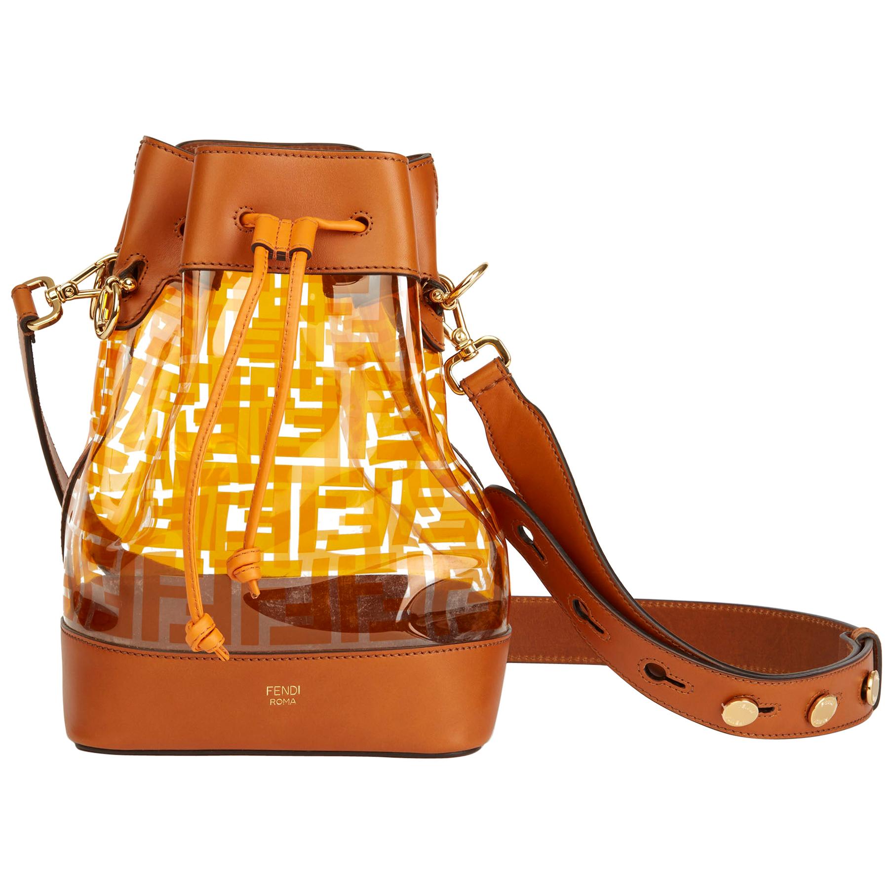 fendi tresor bucket bag