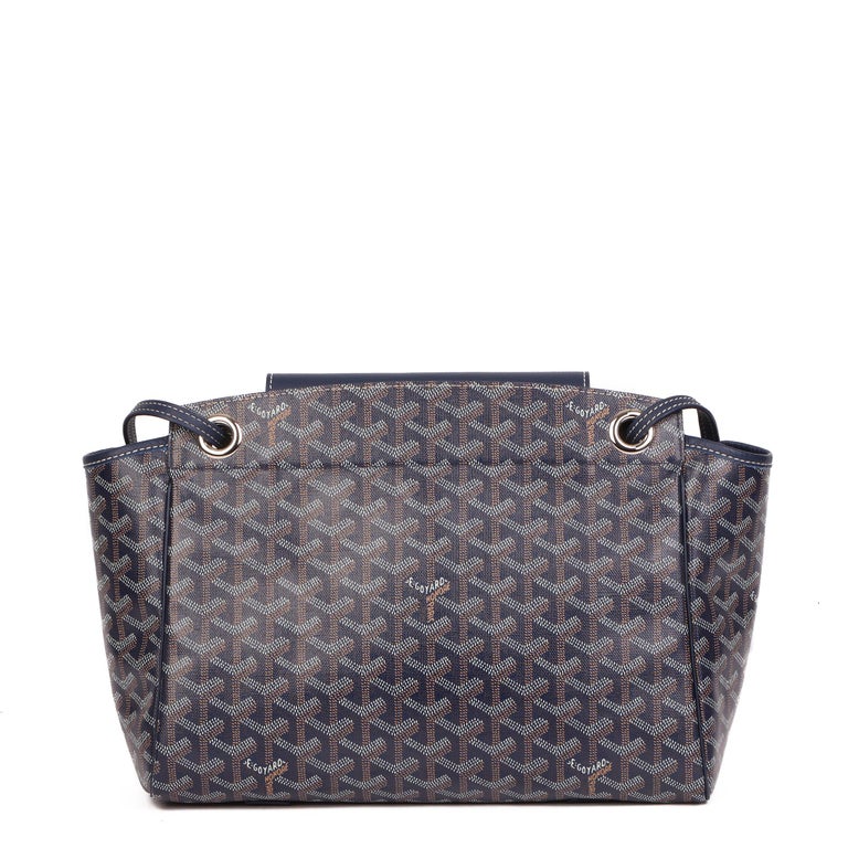 Goyard Rouette Black/Tan. Made in France. With care card, dustbag