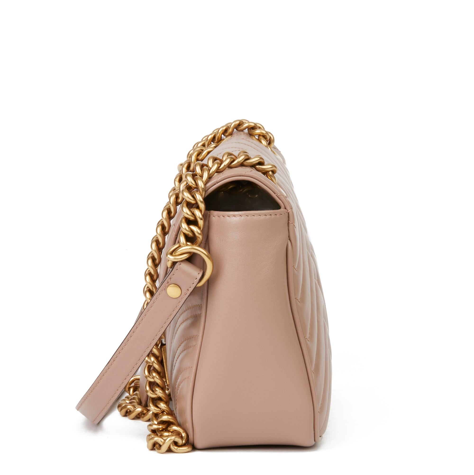 gucci marmont dusty pink small