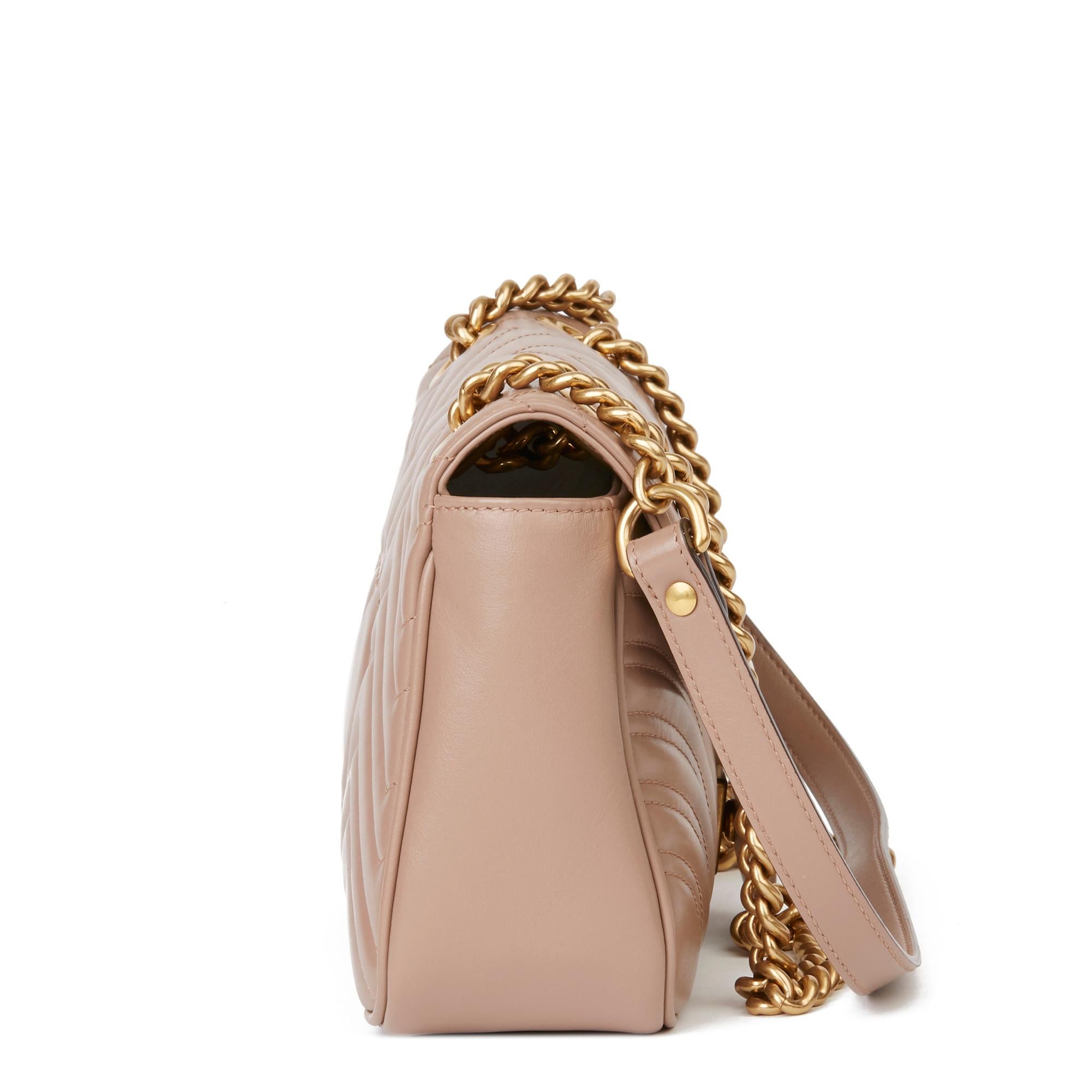 gucci marmont small dusty pink