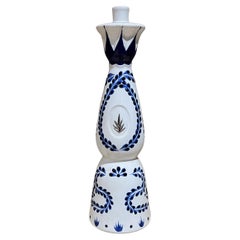 2019 Hand Painted Ceramic Tequila Bottle Clase Azul Reposado