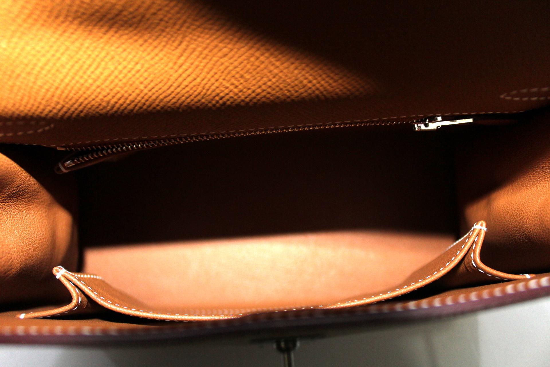 Women's 2019 Hermès Beige Leather Kelly 25 Bag