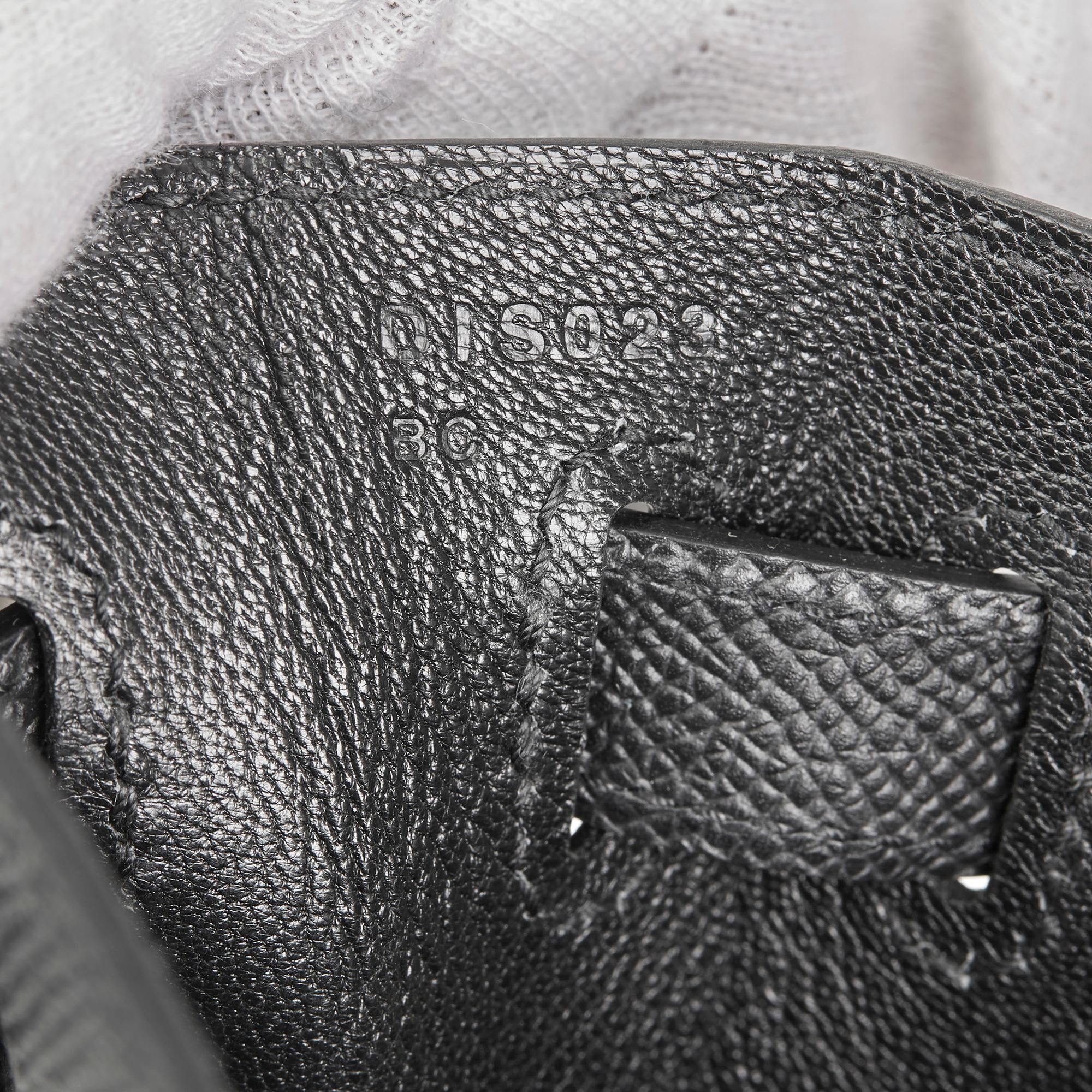 2019 Hermès Black Epsom Leather Kelly 32cm Sellier 4
