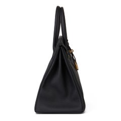 2019 Hermès Black Togo Leather Birkin 35cm