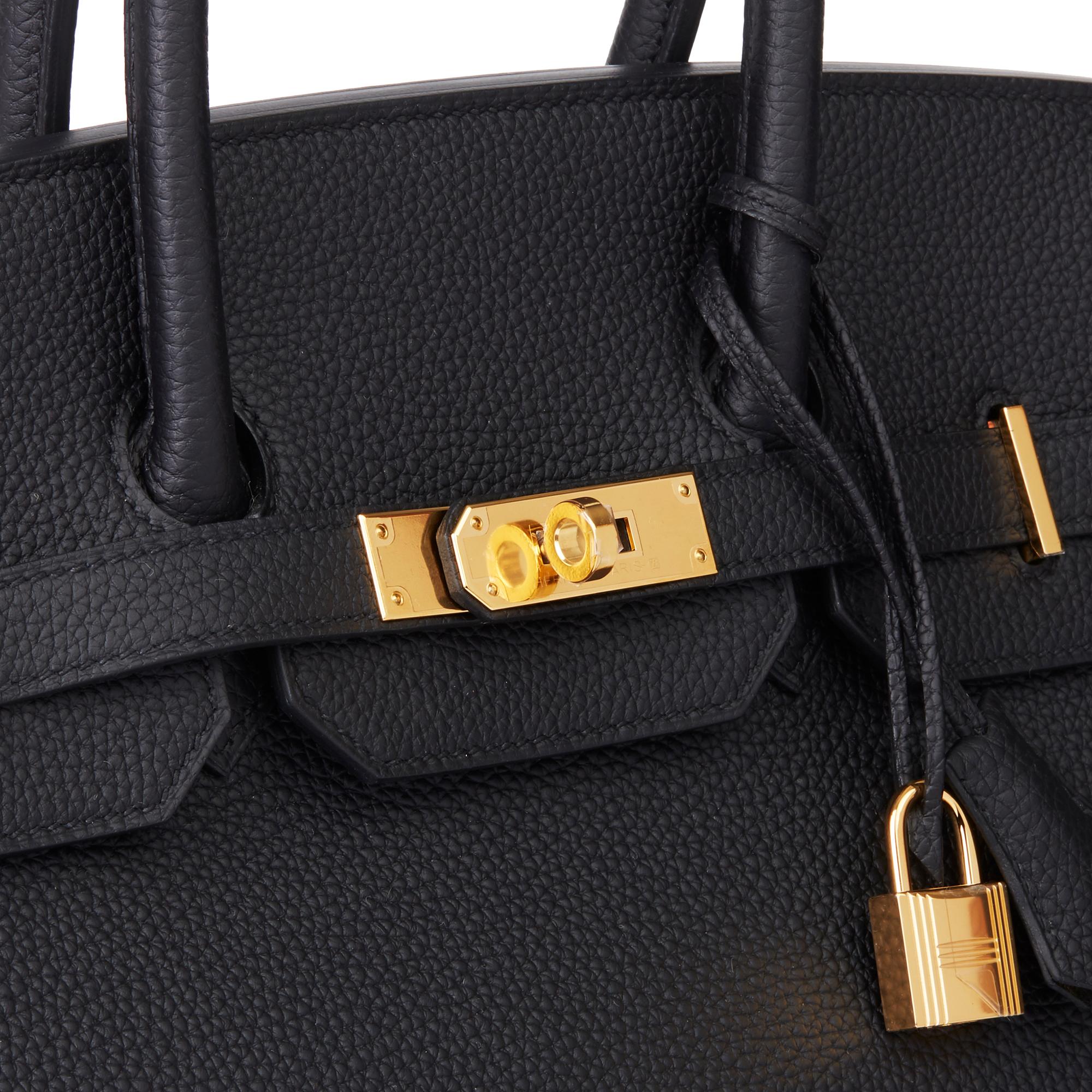 2019 Hermès Black Togo Leather Birkin 35cm 2