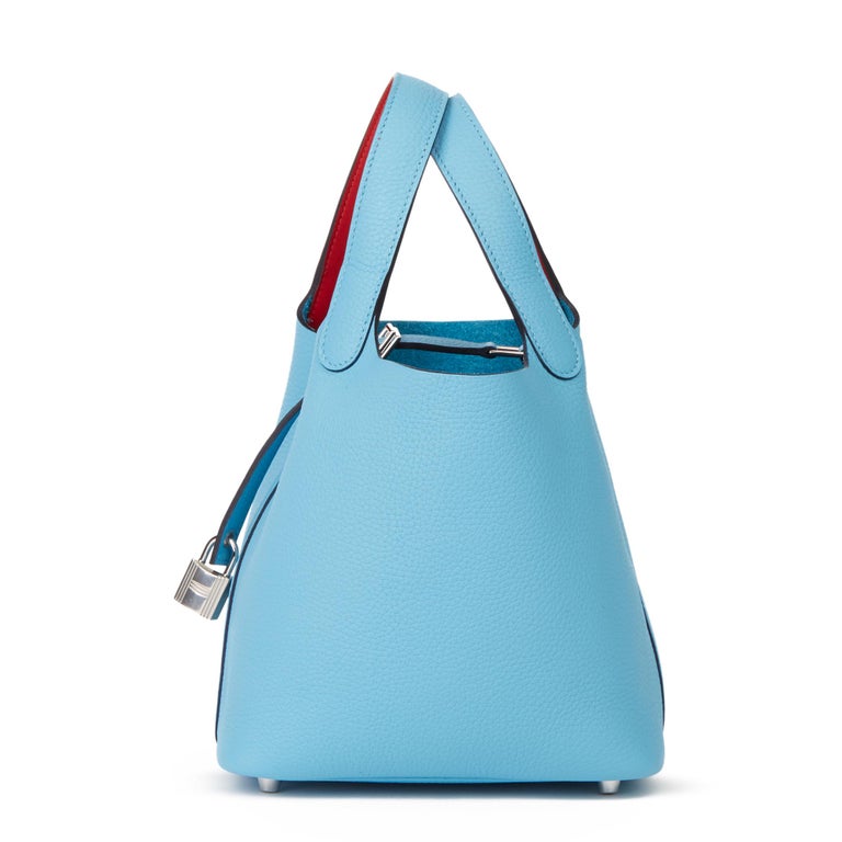 Hermès Togo Picotin 18 - Red Bucket Bags, Handbags - HER524489