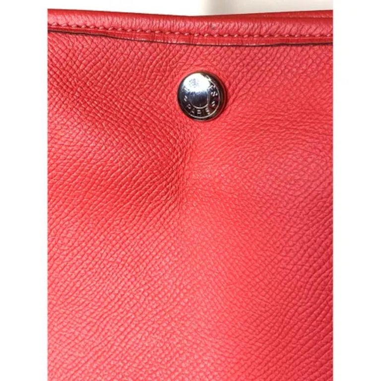 2019 Hermès garden party bag in jaipur pink For Sale at 1stDibs