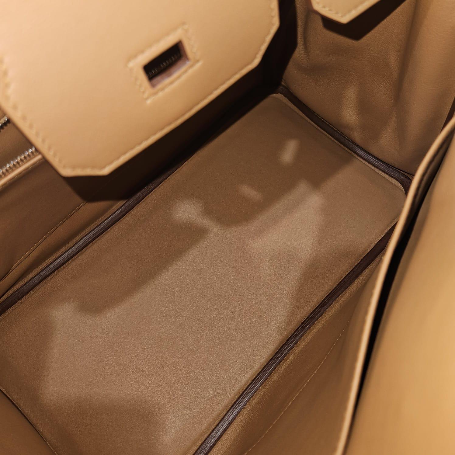 2019 Hermes Gold Swift Birkin 30 Tressage Bag For Sale 3