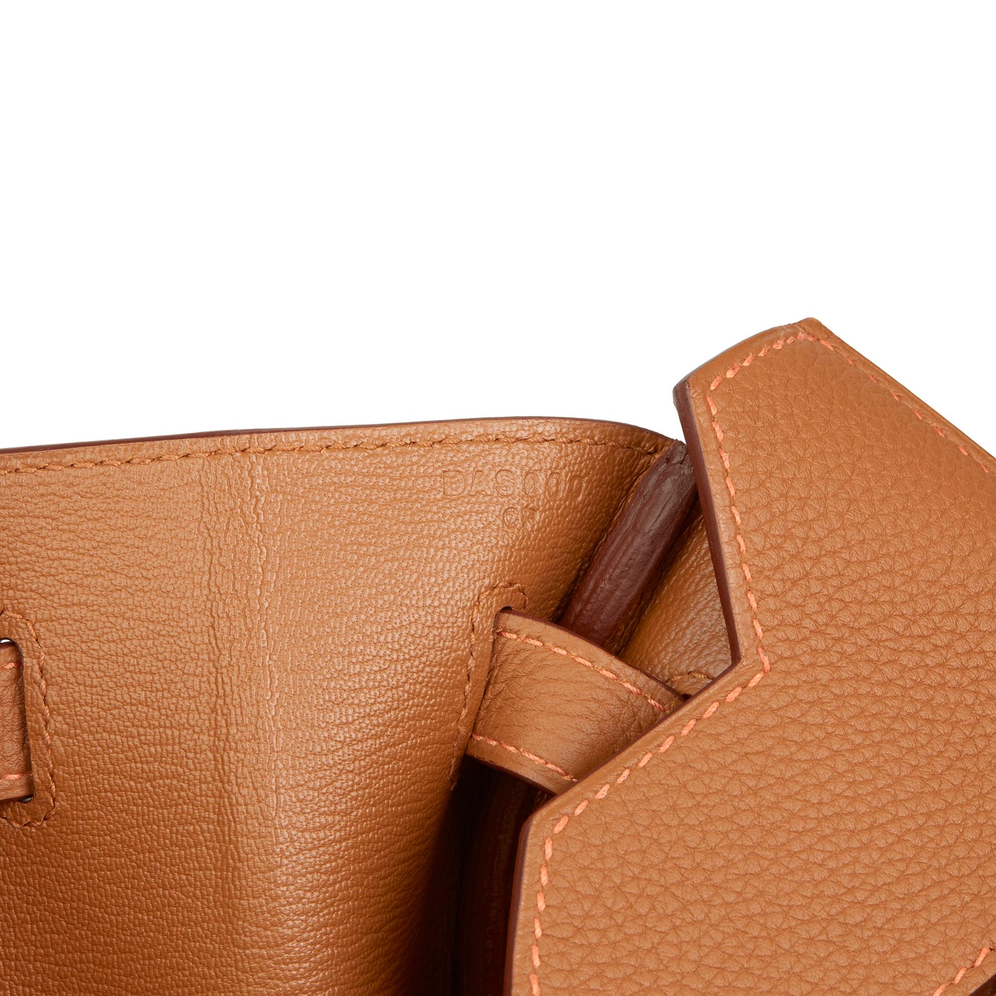 2019 Hermès Gold Togo Leather Special Order Birkin 40cm 4