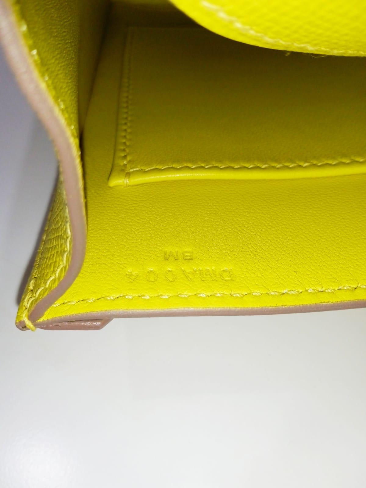 2019 Hermes Lime Epsom Verrou 21 Bag 12