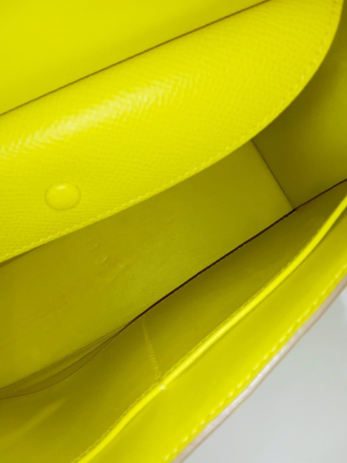 2019 Hermes Lime Epsom Verrou 21 Bag 1