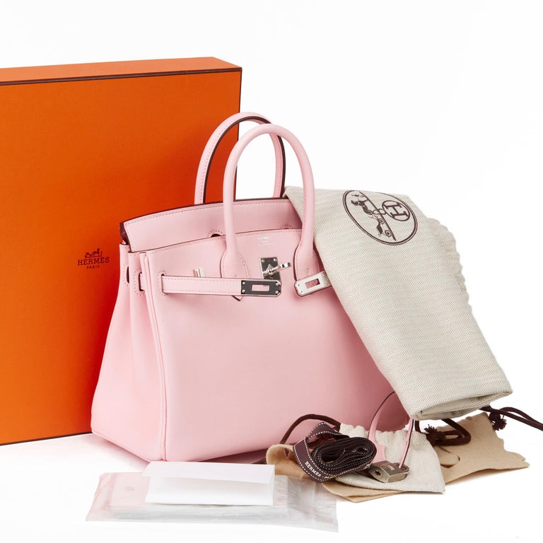 HERMES Swift Birkin 25 Rose Sakura 997881