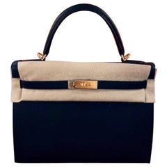 2019 Hermes Sac Kelly II Sellier 32 Black