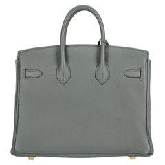 Birkin 25 GHW Hermès « Vert Amande » en cuir Togo, 2019