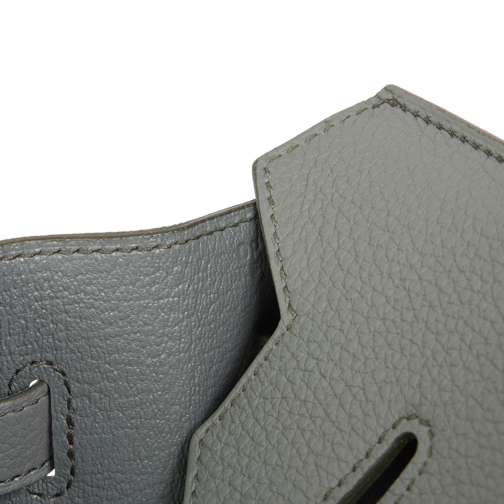 2019 Hermès Vert Amande Togo Leather Birkin 30cm 1