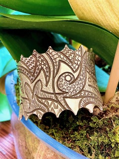 Jared Chavez Sterling Silver "Ignite" Cuff 2019
