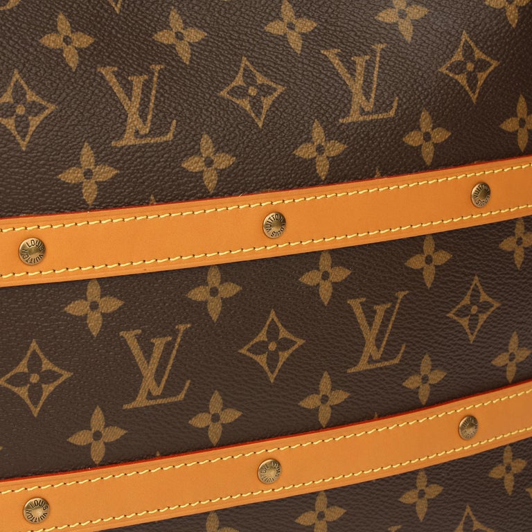 Louis Vuitton Soft Trunk Monogram Gold-tone Brown in Canvas/Leather with  Gold-tone