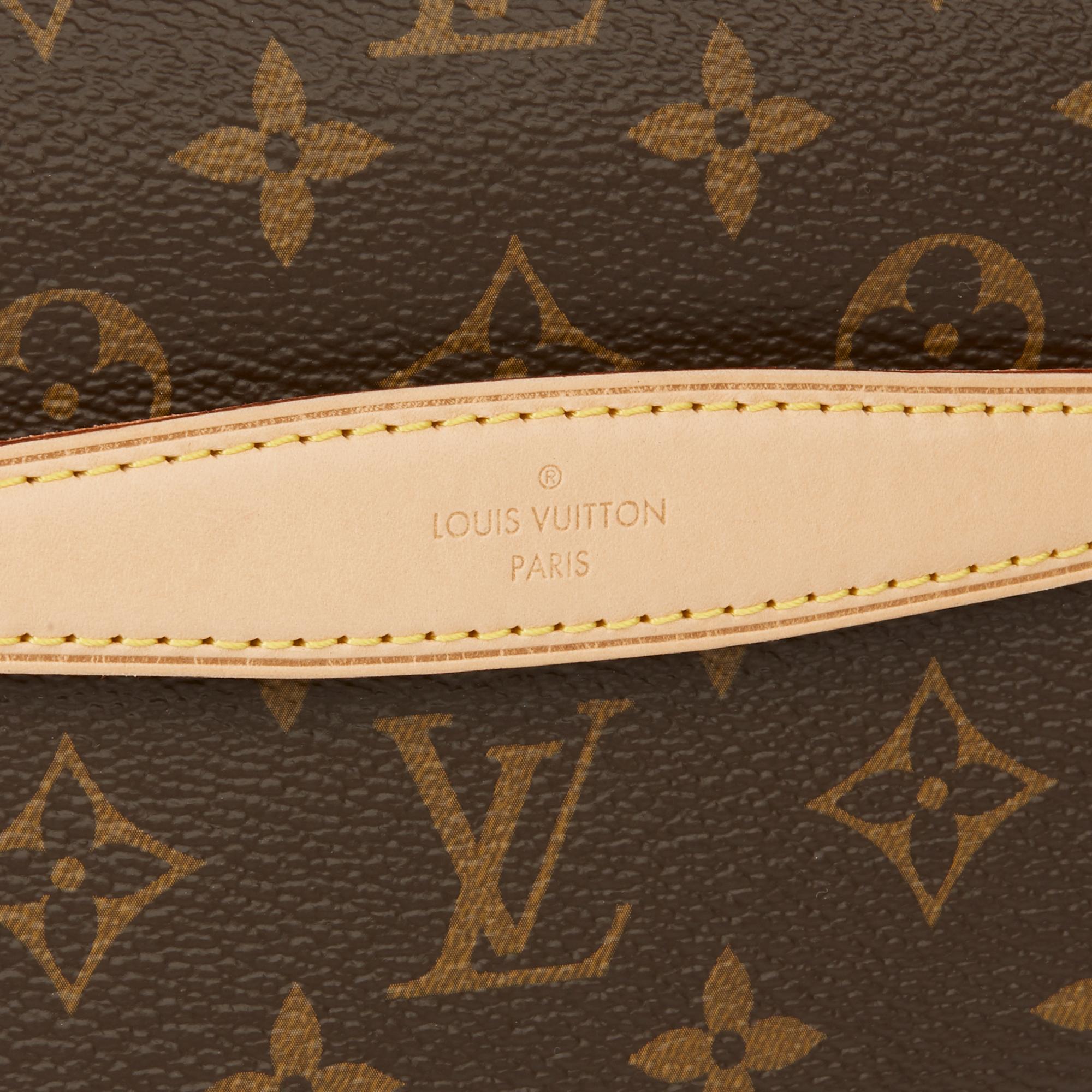 2019 Louis Vuitton Brown Monogram Coated Canvas Bum Bag 3