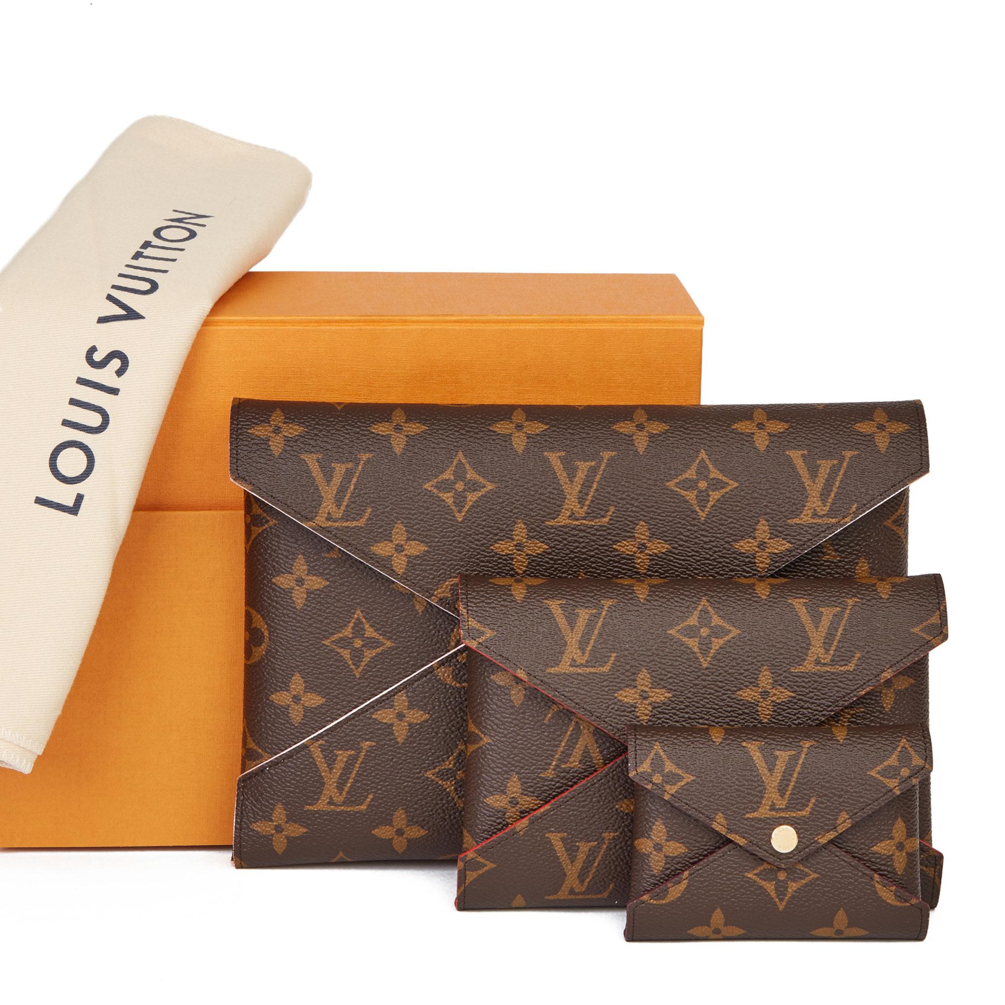 2019 Louis Vuitton Brown Monogram Coated Canvas Kirigami Set 9