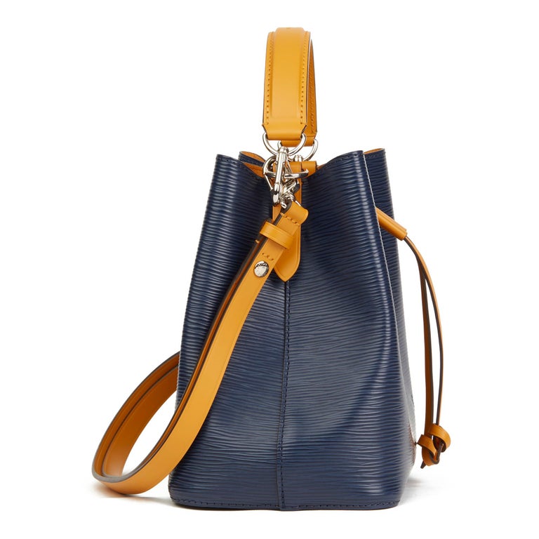 2019 Louis Vuitton Indigo and Safran Epi Leather NéoNoé BB at 1stdibs
