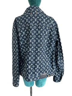 2019 Louis Vuitton men's Monogram Denim Jacket by Virgil Abloh