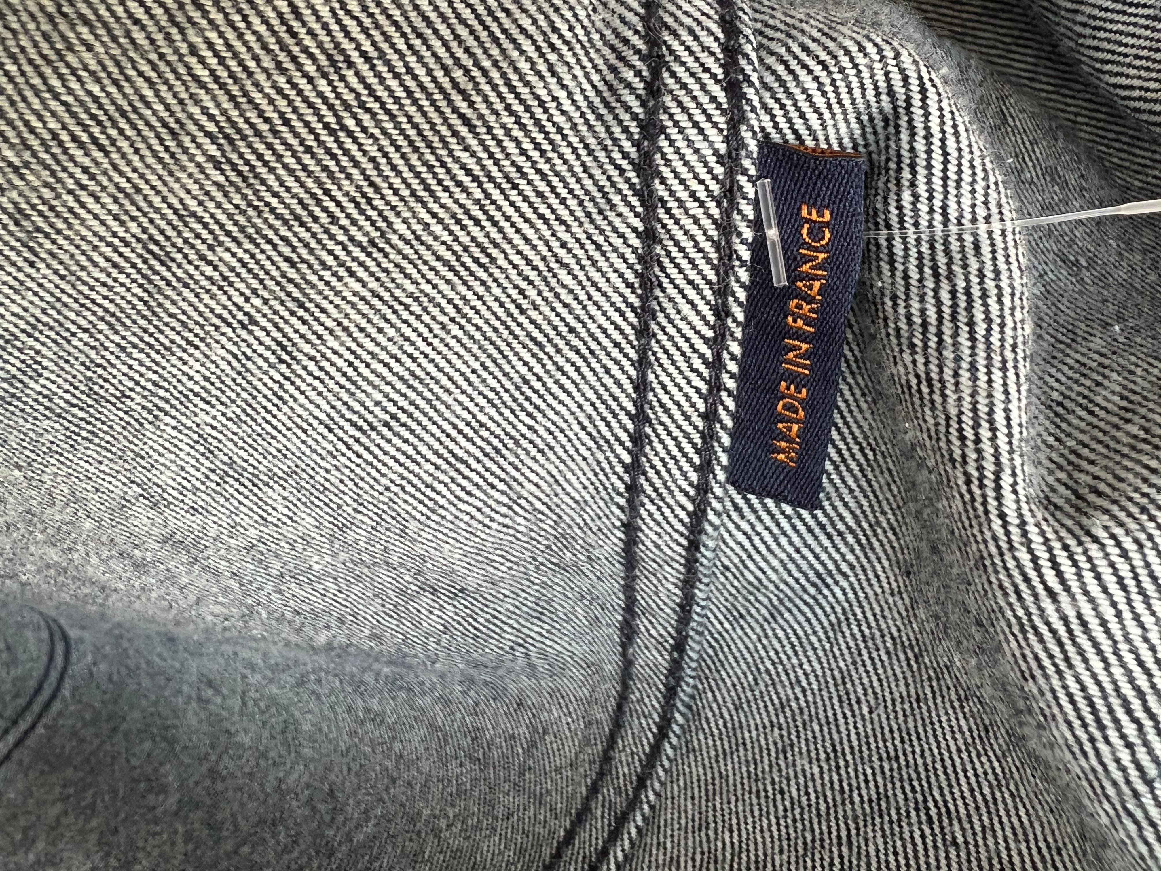 Veste en jean monogrammée Louis Vuitton pour homme par Virgil Abloh, 2019 en vente 1