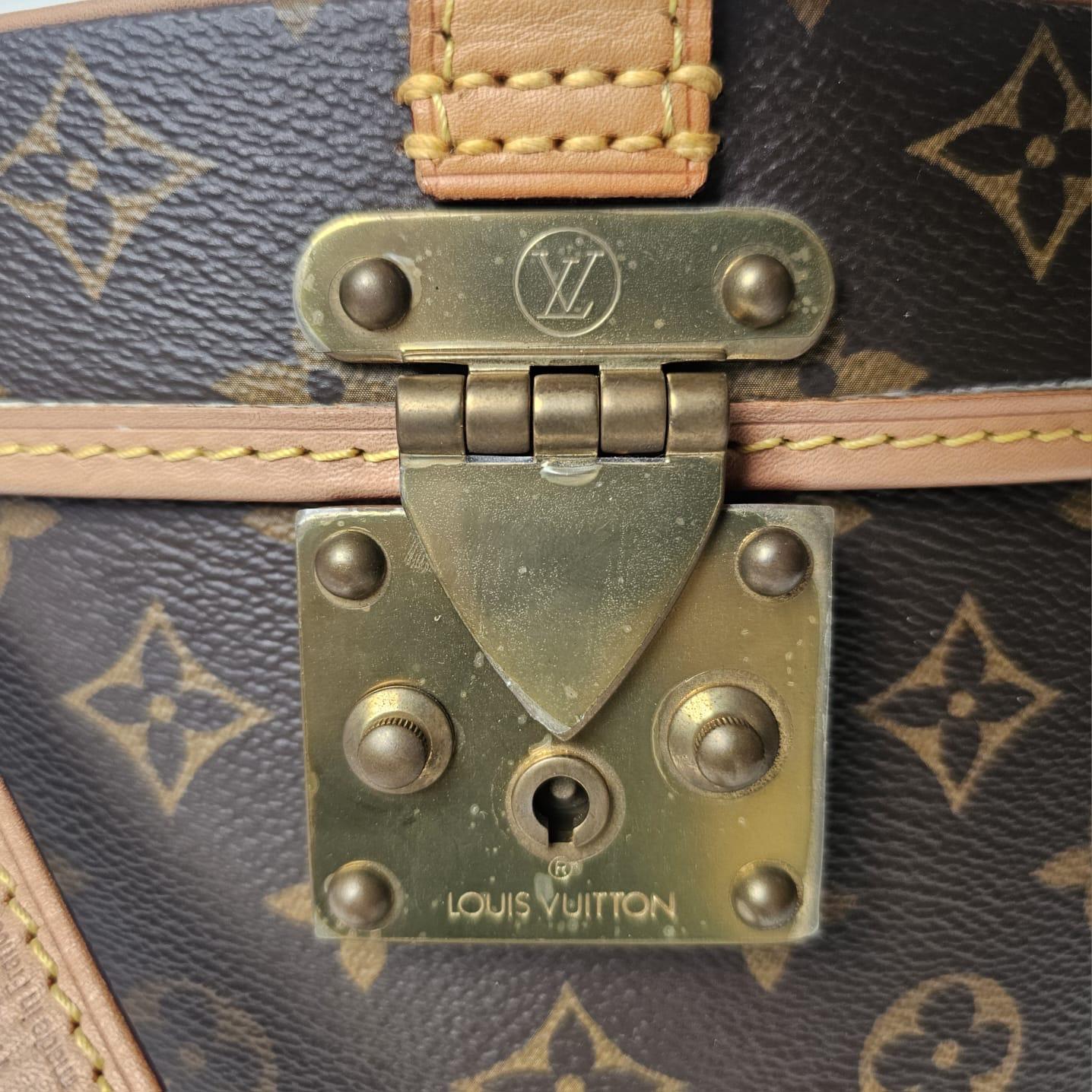 2019 Louis Vuitton Monogram Boite Chapeau 30 Holz-Reisekoffer mit Monogramm im Angebot 10