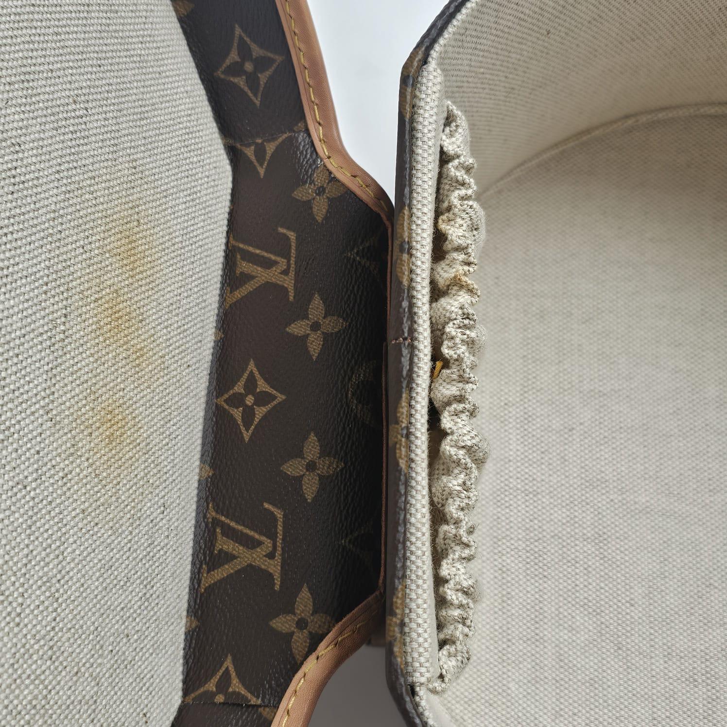 2019 Louis Vuitton Monogram Boite Chapeau 30 Holz-Reisekoffer mit Monogramm im Angebot 12