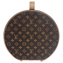 2019 Louis Vuitton Monogram Boite Chapeau 30 Wooden Travel Case