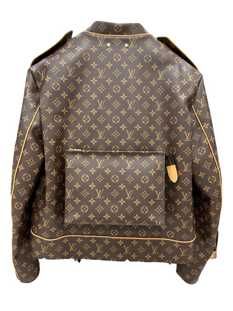 Aurizn - The Louis Vuitton Monogram Admiral Jacket is a