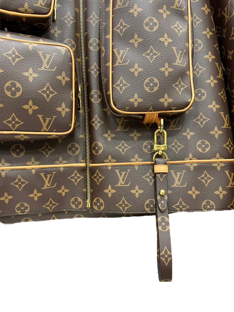 Louis Vuitton Ebene Monogram Canvas Admiral Jacket Gold Hardware, 2019  Available For Immediate Sale At Sotheby's