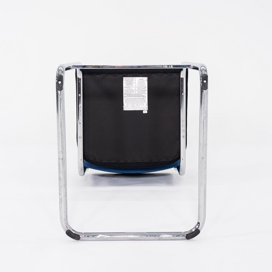 2019 Marcel Breuer for Knoll Cesca Bar Stools in Two Tone Fabric 6x Available For Sale 1