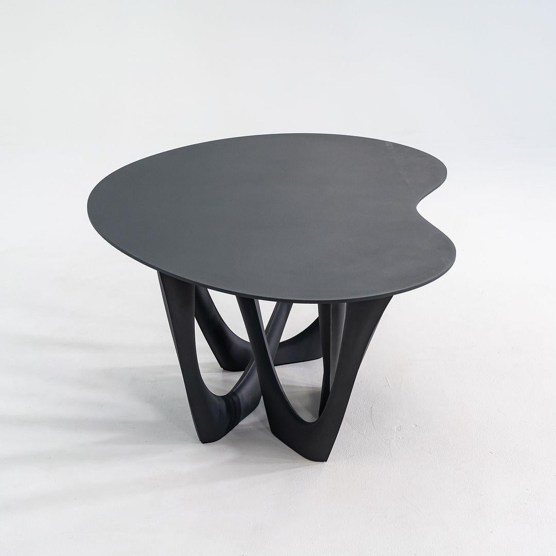 Polonais 2019 Oskar Zieta pour Zieta G-Table en acier inoxydable noir en vente