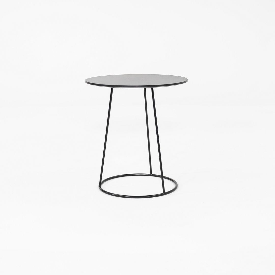 2019 Pair of Monica Forster for Swedese Breeze Side Tables in Black Wood in vendita 3