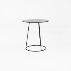 2019 Pair of Monica Forster for Swedese Breeze Side Tables in Black Wood