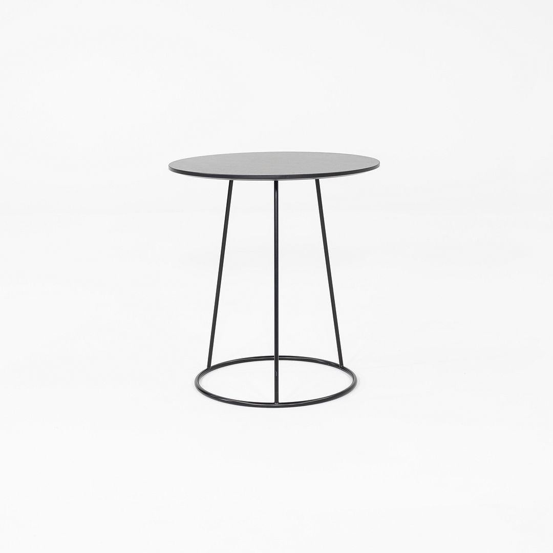 Svedese 2019 Pair of Monica Forster for Swedese Breeze Side Tables in Black Wood in vendita