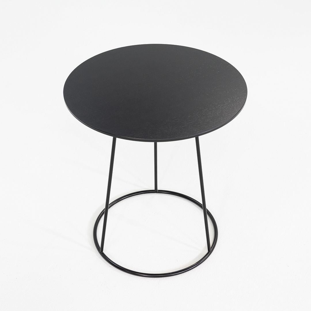 Impiallacciato 2019 Pair of Monica Forster for Swedese Breeze Side Tables in Black Wood in vendita