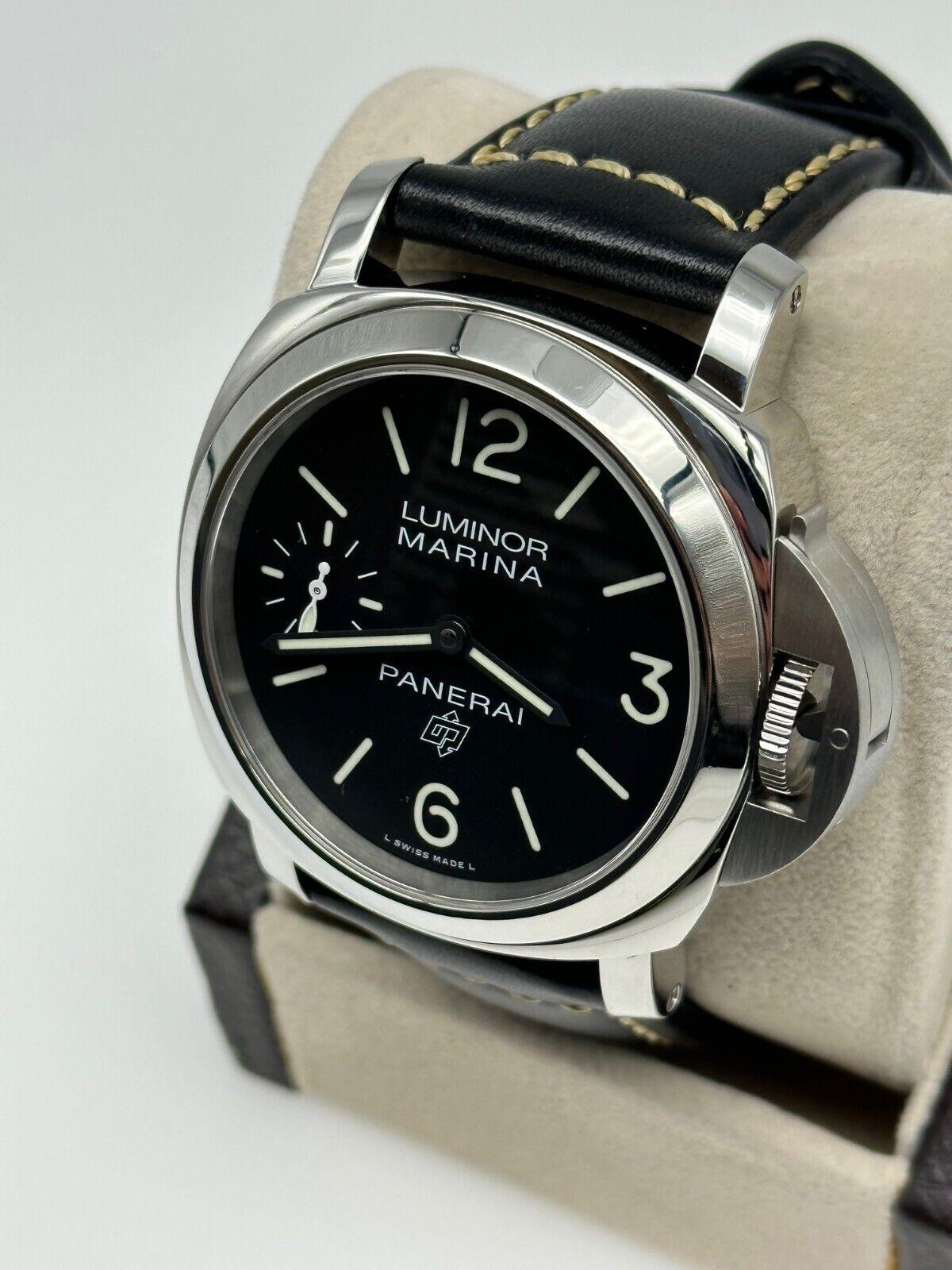 2019 Panerai PAM00776 PAM 776 Luminor Marina Logo Edelstahl im Angebot 1