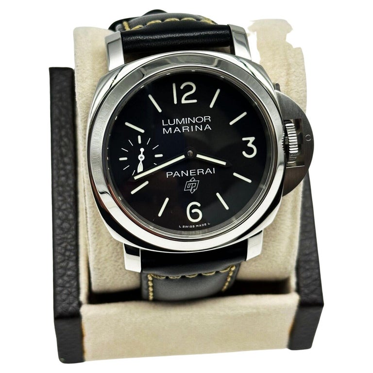 2019 Panerai PAM00776 PAM 776 Luminor Marina Logo in acciaio
